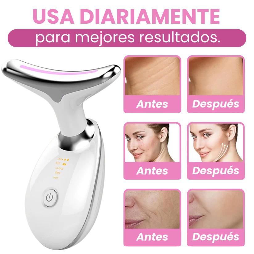 Massaggiatore Facciale GlowLift | Riduce La Doppia Bocca | Noare