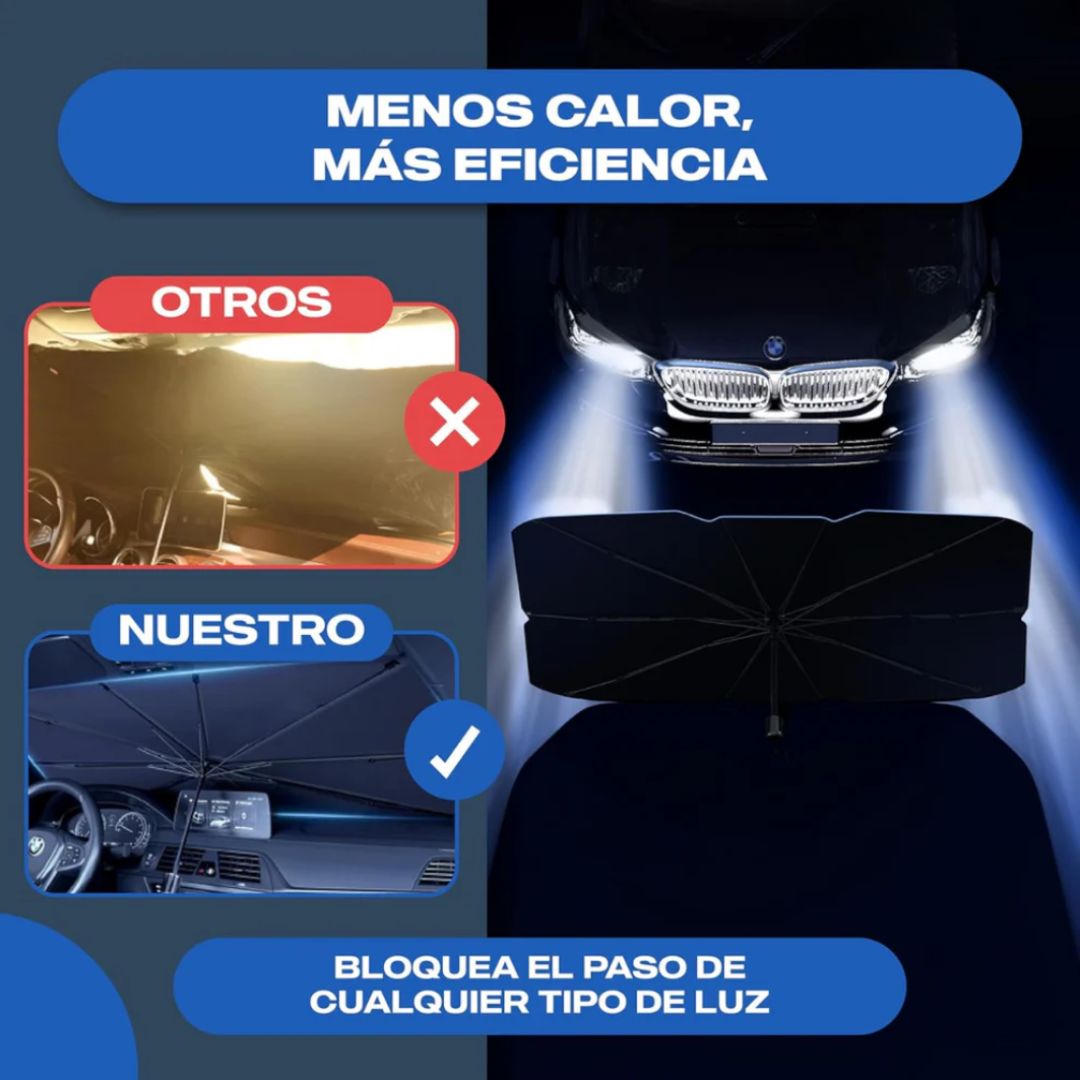 Parasol SunGo® – Protezione Solare Auto Anti-UV 97% | Noare