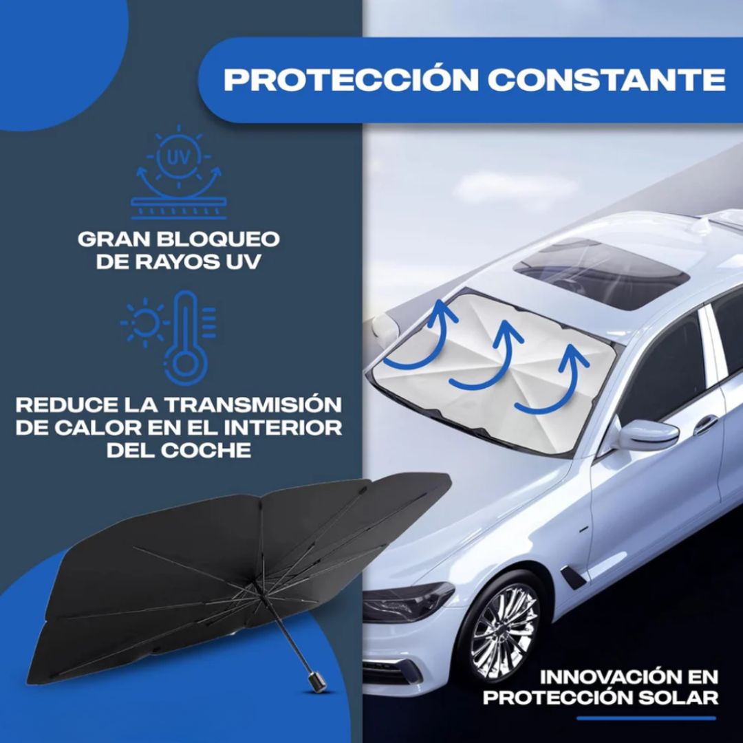 Parasol SunGo® – Protezione Solare Auto Anti-UV 97% | Noare