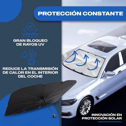 Parasol SunGo® – Protezione Solare Auto Anti-UV 97% | Noare