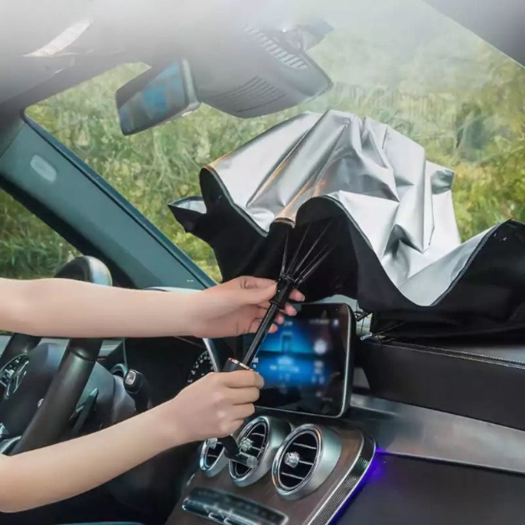 Parasol SunGo® – Protezione Solare Auto Anti-UV 97% | Noare