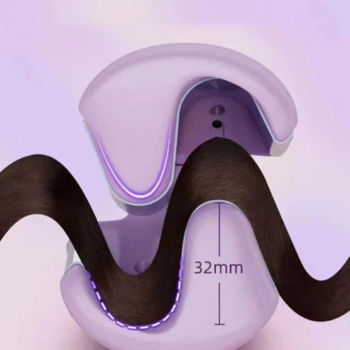 Rizador AuraWave™ | Ondas Naturales + Cerámica | Noare