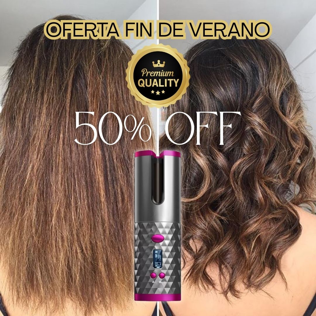 Rizador Automático Curlé Noare | Rizos Duraderos + Sin Quemaduras