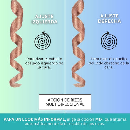 Rizador Automático Curlé Noare | Rizos Duraderos + Sin Quemaduras