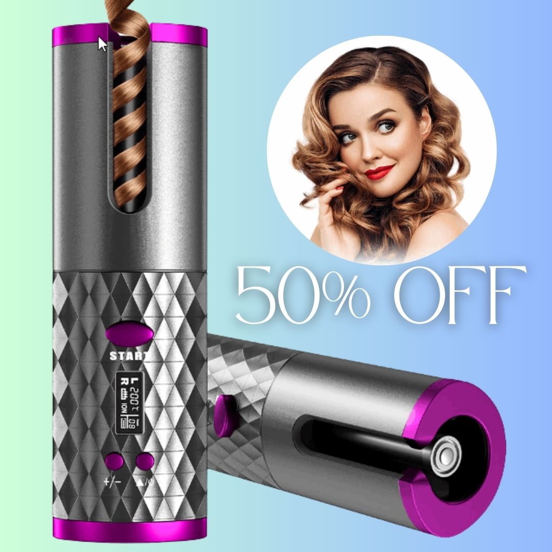 Rizador Automático Curlé Noare | Rizos Duraderos + Sin Quemaduras