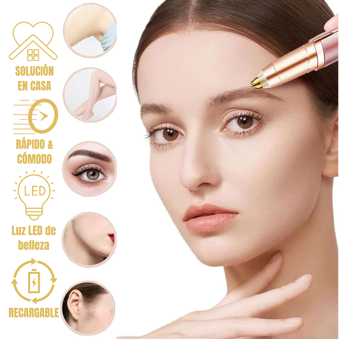 ClearSkin Depilator™ Noare — Depilatore Viso Indolore 18K