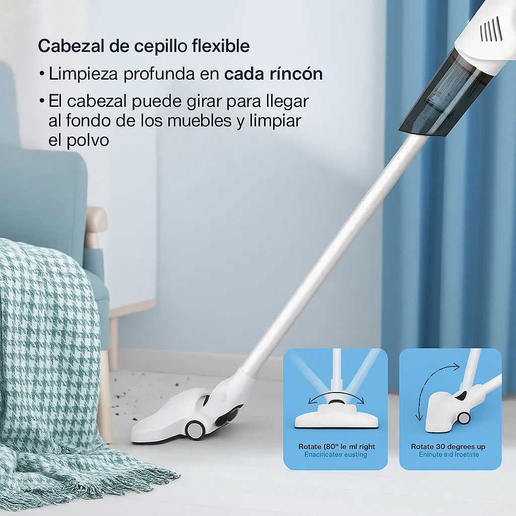 Aspirapolvere Portatile Noare — 12.000 PA Senza Fili